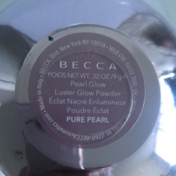 Becca Pearl Glow Luster Glow Powder PURE PEARL .32 Oz New - Picture 8 of 10